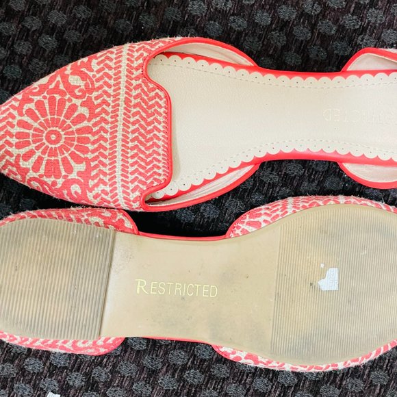 Restricted Embroidered Flats for Women - Picture 3 of 3